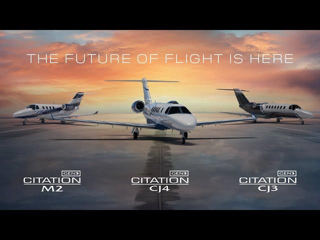 Introducing the Cessna Citation CJ4 Gen3, CJ3 Gen3 and M2 Gen3