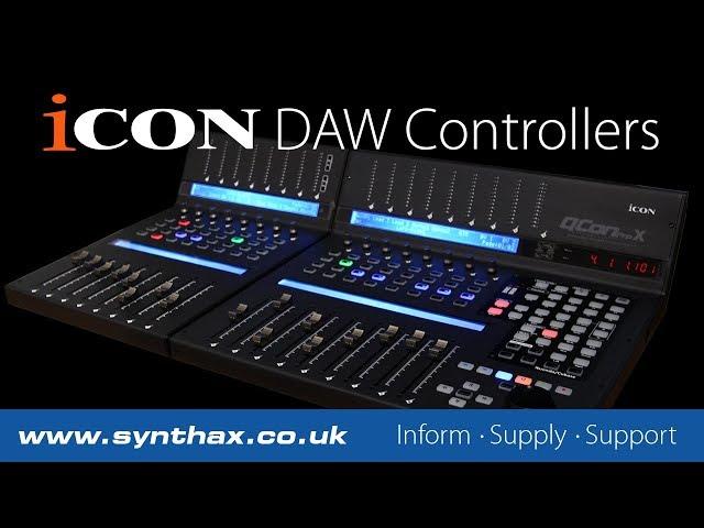 Icon DAW Controllers - Synthax Audio UK