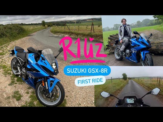 R1Liz - Suzuki GSX-8R First Ride, Rainy Day