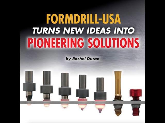 Supplier Profile: Formdrill-USA