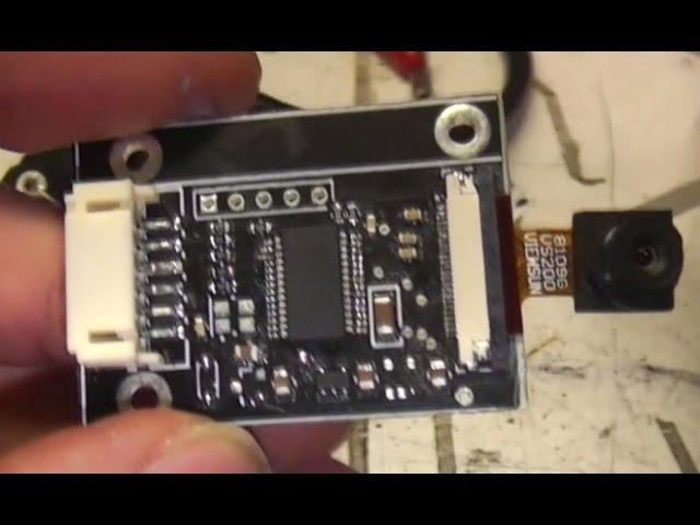 Interfacing a cheap phone camera module to a PIC32 microcontroller.