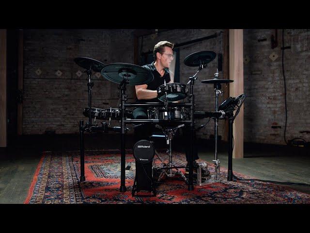 Roland V-Drums TD-27KV Electronic Drum Kit | Demo and Overview with Thomas Lang