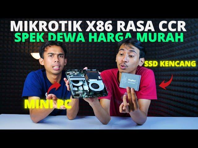 Cara Membuat Router Mikrotik X86 Sendiri Dari Mini PC Murah-Murahan