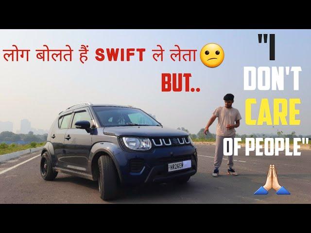 Owner भी कमाल के है और Gaadi तो है ही  Ignis Delta @6 lakh