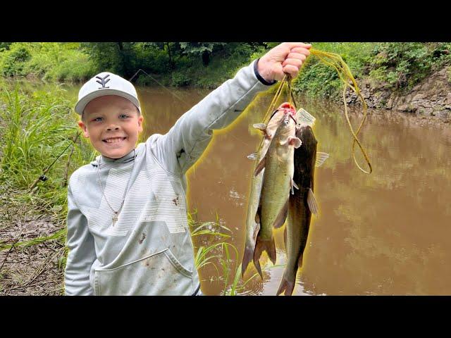 Catfish Catch and Cook Creek Style!