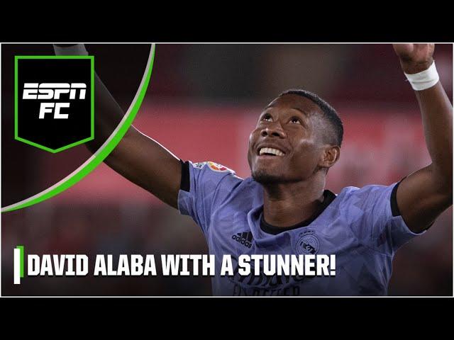 David Alaba scores a STUNNING free-kick for Real Madrid 