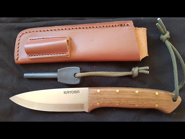 Kayoba Hunting Knife With Firesteel And Gift Box