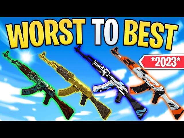 Ranking Every CS2 AK-47 Skin From Worst to Best (CS:GO)