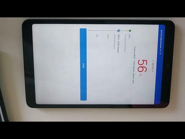 Mi Pad 4 antutu benchmark 3/32GB