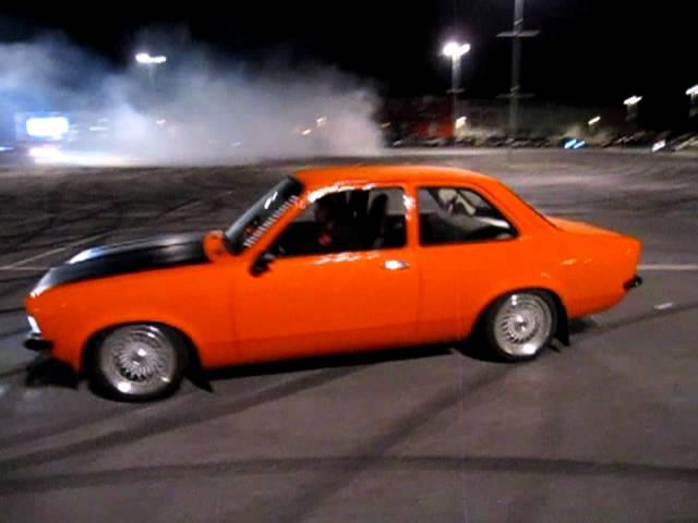 My Opel Kadett C burnout