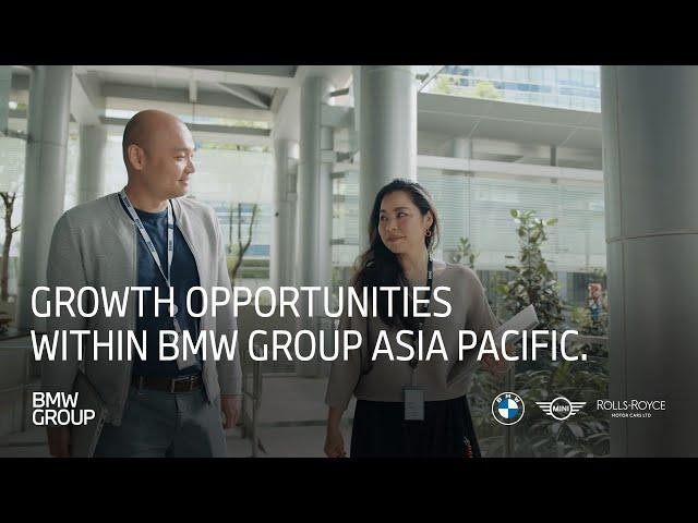 Growth Opportunities at BMW Group Asia Pacific I BMW Group Careers.