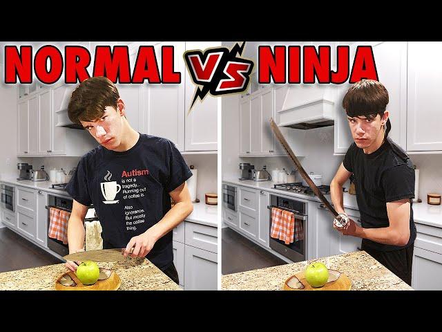 Normal People vs. Ninjas in Real Life