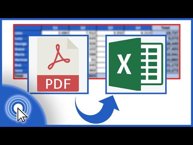 How to Convert PDF to an Excel File (Quick and Easy)