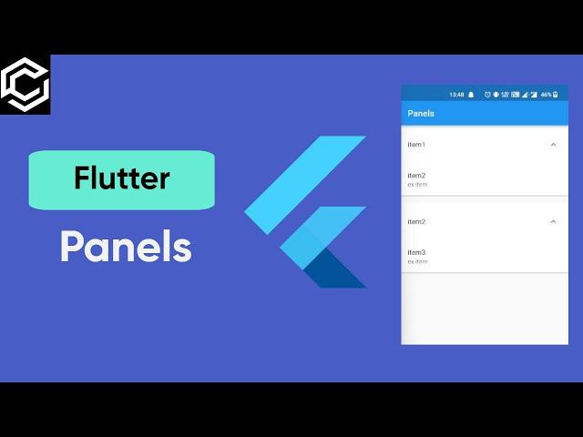 Creating an expansion panel using flutter.