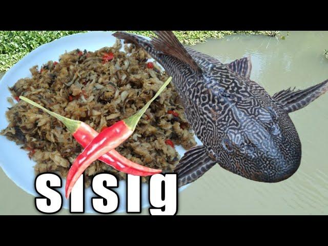 Sisig janitor fish //exotic food//How to cook janitor fish?/ /pandemic food//Catch & cook