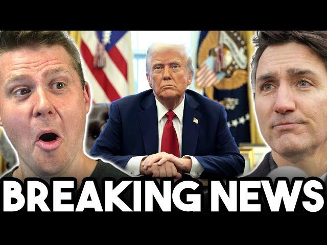 FINALLY a WIN for CANADA! Trump BREAKS Trudeau in Negotiation - Forces CRACKDOWN on Border & Crime!