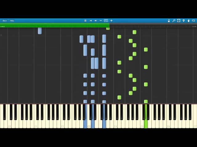 Summer Joe Hisaishi piano tutorial 200%