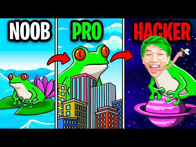 NOOB vs PRO vs HACKER In TOADLED!? (ALL LEVELS! *SECRET ENDING UNLOCKED*)