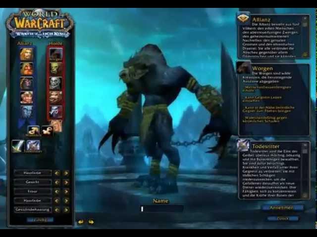 Modcraft::New WoW Race: Worgen