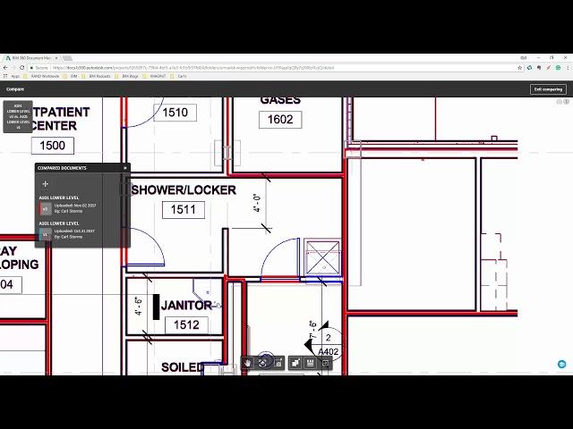 How to do 2D and 3D Compare in BIM 360 Docs.