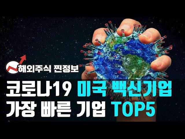 미국주식 코로나 백신기업, 가장 빠른 코로나관련주 TOP5 | 유진투자증권TV