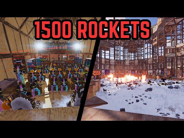 BIGGEST RAID OF THE YEAR on RUSTORIA EU LONG - 50v10