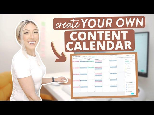 CREATE YOUR OWN INSTAGRAM CONTENT CALENDAR | Which tool to use & content calendar must-haves!