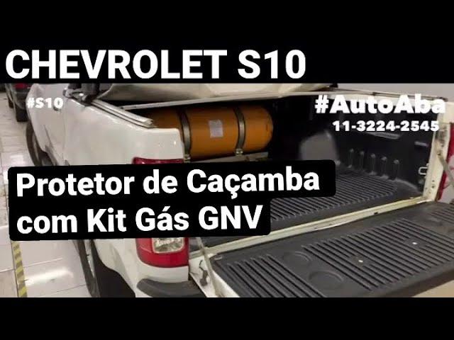 CHEVROLET S10 PICK-UP COM GNV Bora instalar o PROTETOR DE CAÇAMBA #AutoAba Acessórios