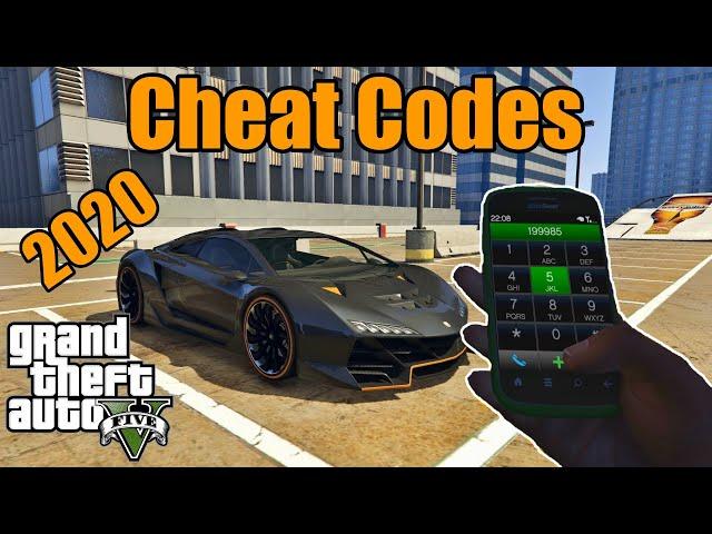 GTA 5 PHONE CHEATS 2021 (PS4, XboxOne & PC)