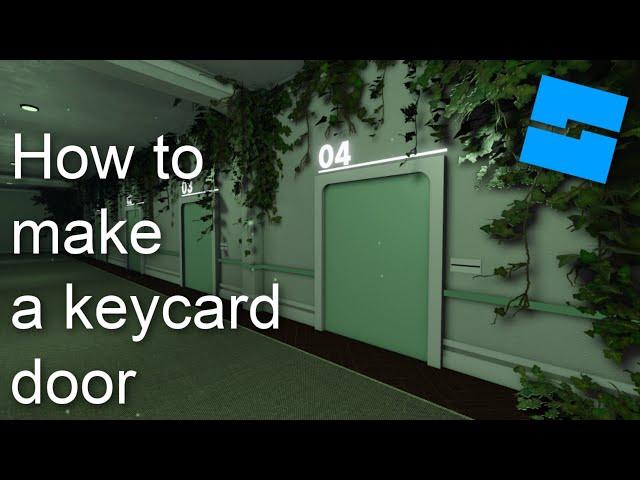 How to make a Keycard door in Roblox Studio