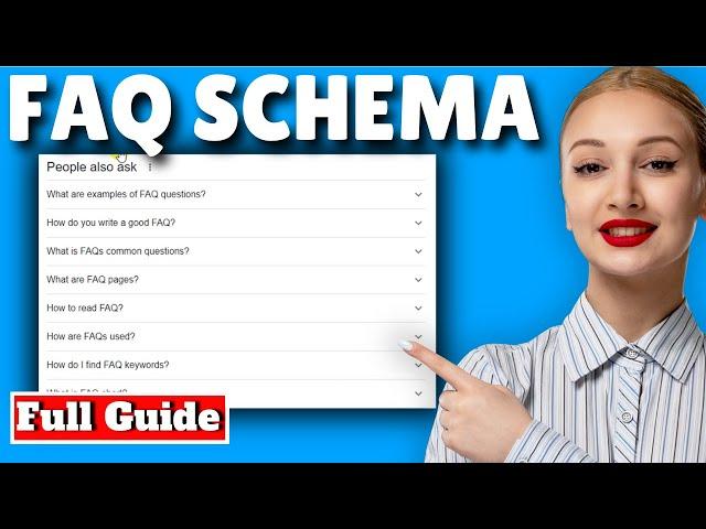 How to add FAQ schema in wordpress (2024 UPDATED) Create FAQ schema For Free