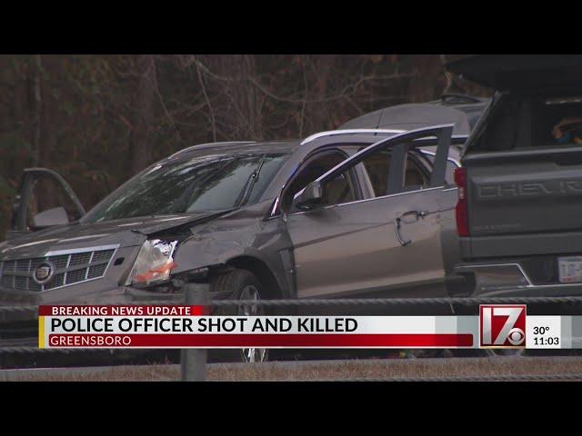 Police officer shot and killed in Greensboro