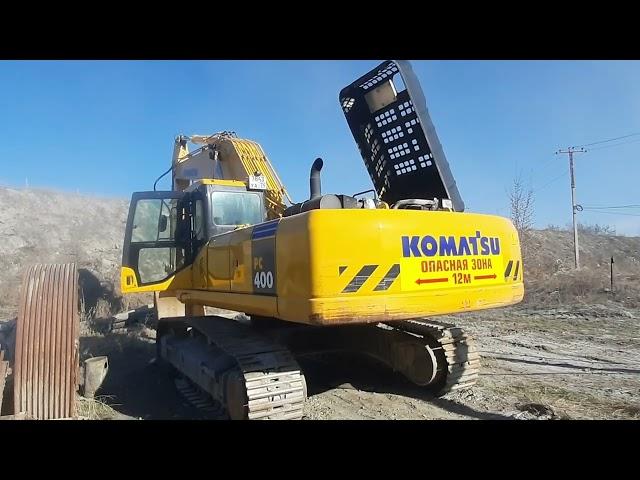 Выездной ремонт экскаватора komatsu 400