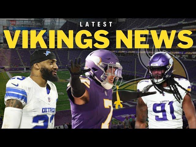 Latest Minnesota Vikings News - Darnold Update, Byron Murphy Back? Carlton Davis Interest?