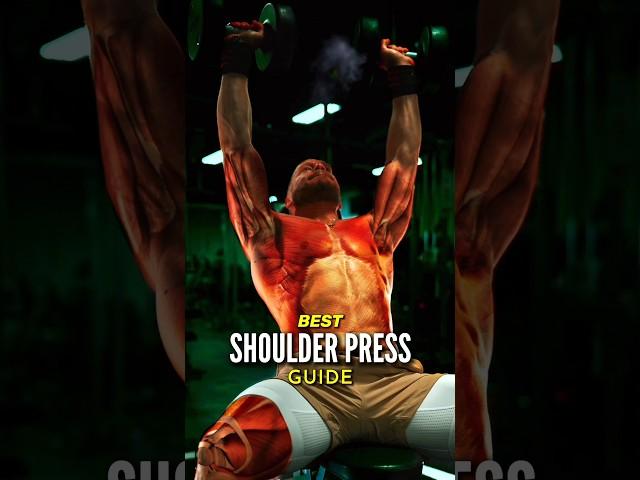 Best Shoulder Press Tutorial Ever Made | Dumbbells