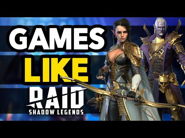 Top 10 Games Like RAID Shadow Legends for mobile