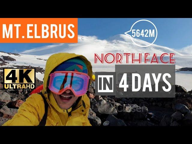 Climbing Elbrus (Эльбрус) from North in 4 DAYS