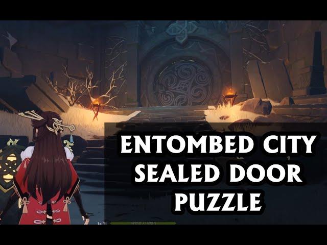 Entombed City Ancient Palace Closed Door Puzzle