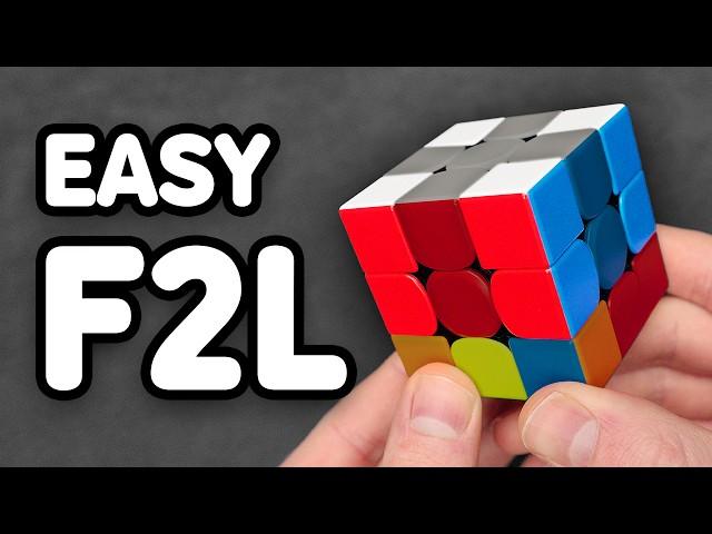 Easiest F2L Tutorial | Beginner CFOP