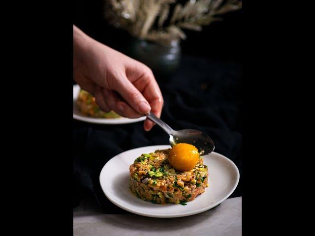 How to Confit Egg Yolks #shorts