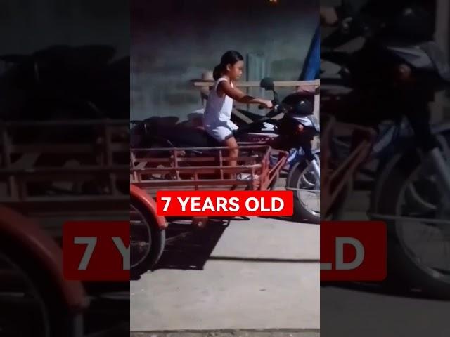 LITTLE GIRL DRIVING #shorts