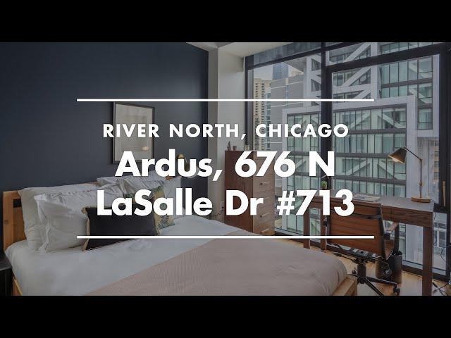 Apartment Tour in Chicago | Ardus Furnished One-Bedroom Home in River North