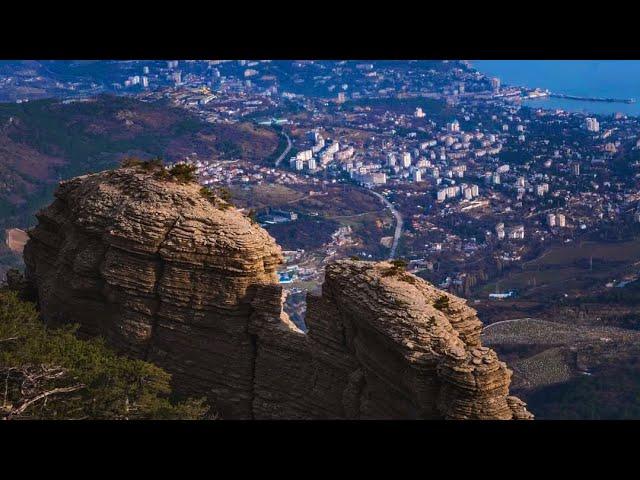 Таракташская тропа в Крыму - Вниз по АЙ-ПЕТРИ. Место которое должен посетить каждый.