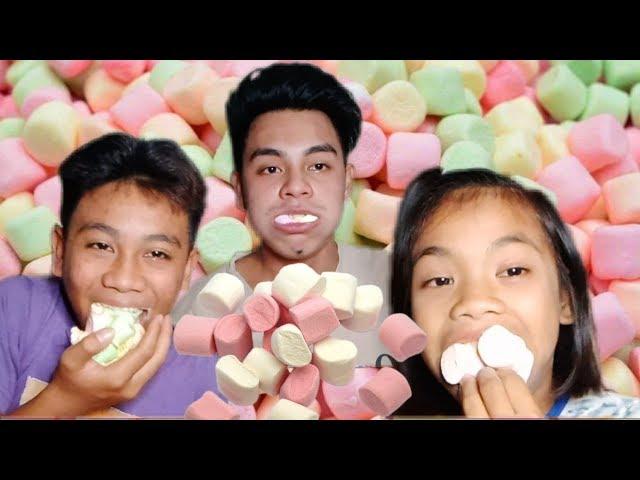 CHUBBY BUNNY CHALLENGE WITH MY BROTHER AND SISTER | Fhido G.