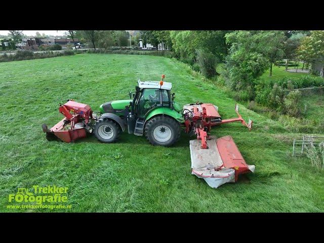 Fa Zuidersma | Maaien | Mowing | Gras Mähen | Deutz Fahr + Kuhn