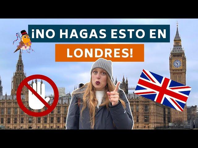 NO hagas esto en tu PRIMER VIAJE a LONDRES - 10 ERRORES al viajar a LONDRES | LONDRES ESENCIAL