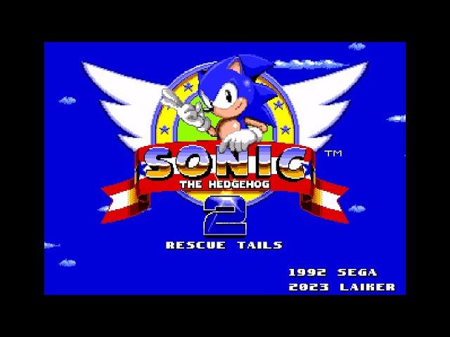 Sonic The Hedgehog 2: Rescue Tails (Fan Game Demo)  Walkthrough (1080p/60fps)