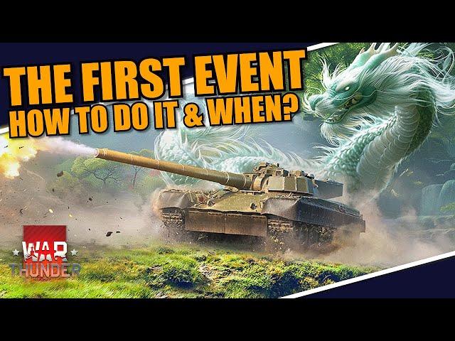 War Thunder - CALL OF THE DRAGON EVENT! HOW to do it and when does it START!