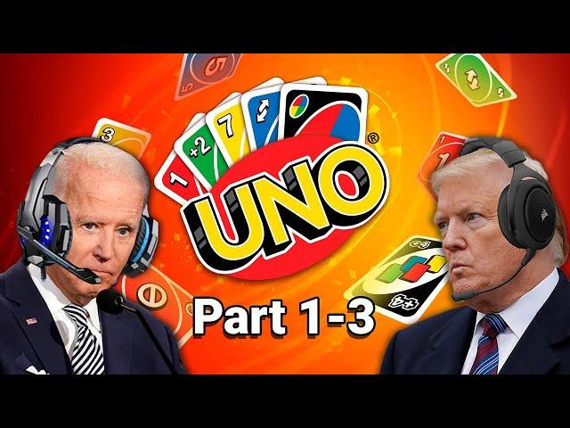 The Presidents Start a War in UNO Part 1-3