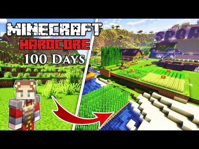 I Survived 100 Days in Minecraft Hardcore!